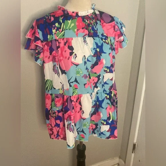 SHEIN Floral Blouse - Picture 3 of 5